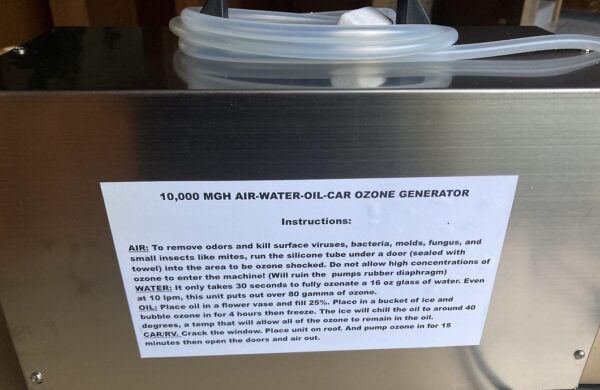 FOREVER OZONE 10,000 MG/H WATER-AIR-OIL-CAR OZONE GENERATOR - Image 3