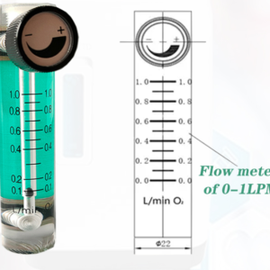 0-1 lpm flow meter