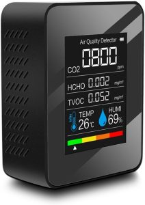 We added a 0-50 ppm Ozone Sensor and a VOC/Formaldehyde Sensor 3 VOC and Formaldehyde Sensor